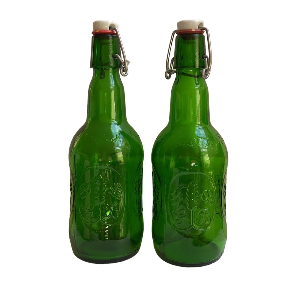 Vintage Grolsch Beer Bottles